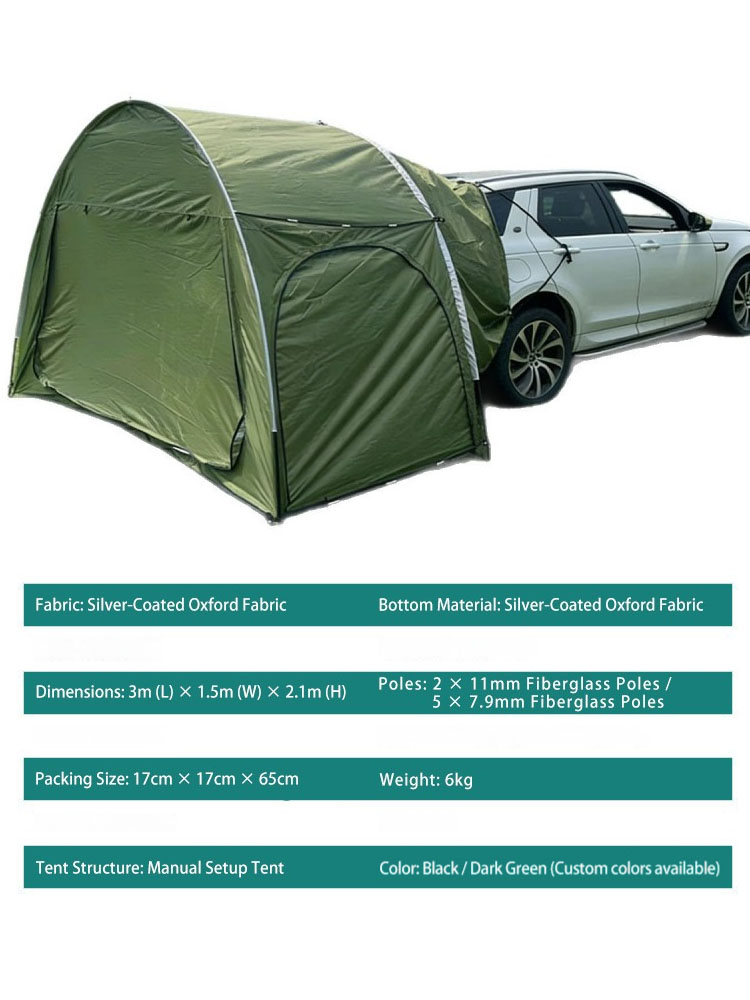 Namiot samochodowy na zewnątrz – Outdoor Camping Canopy recenzja i cena