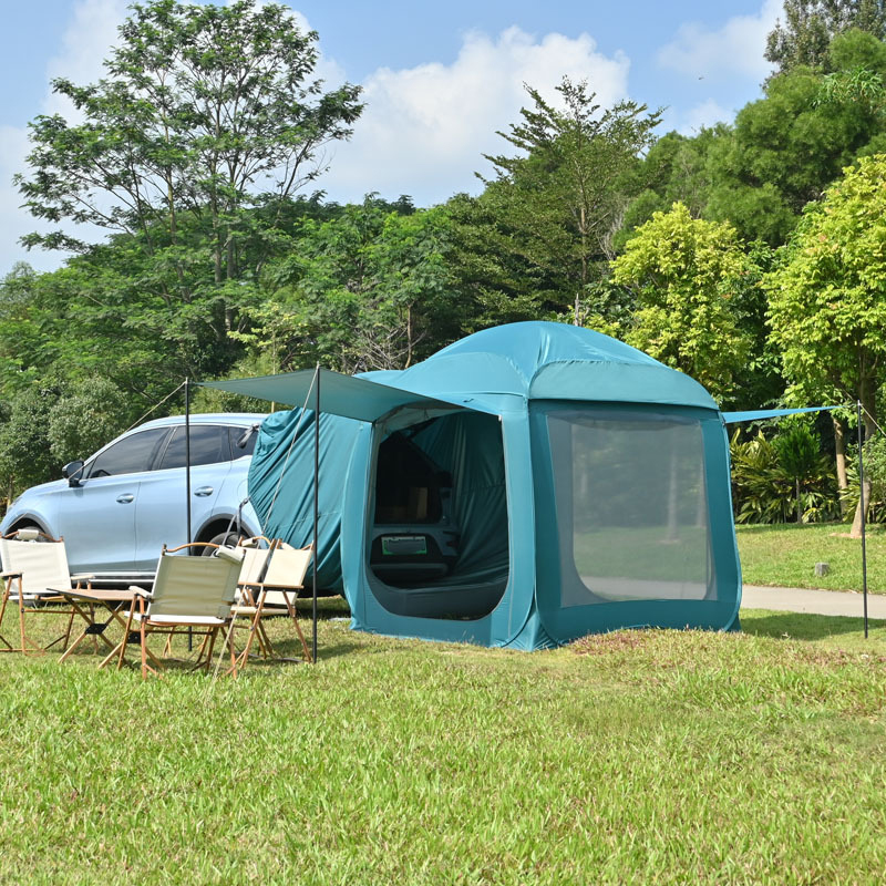 Samochodowa namiot tylny autom – Outdoor Camping Car Tail Tent recenzja i cena