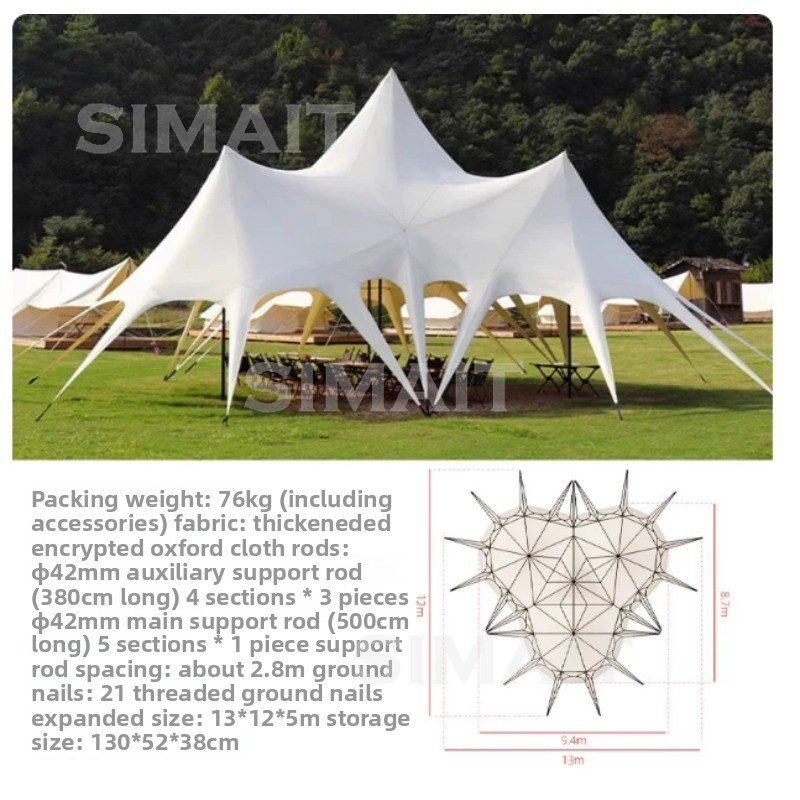 Namiot kempingowy z baldachime – Outdoor Camping Canopy recenzja i cena