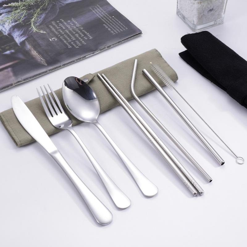 8-częściowy zestaw sztućców po – Camp Utensil Set recenzja i cena