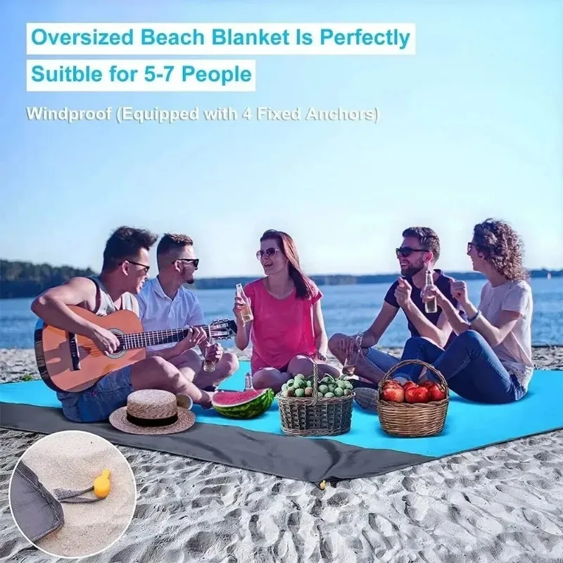 Koc plażowy odporny na piasek  – Outdoor Camping Rugs recenzja i cena