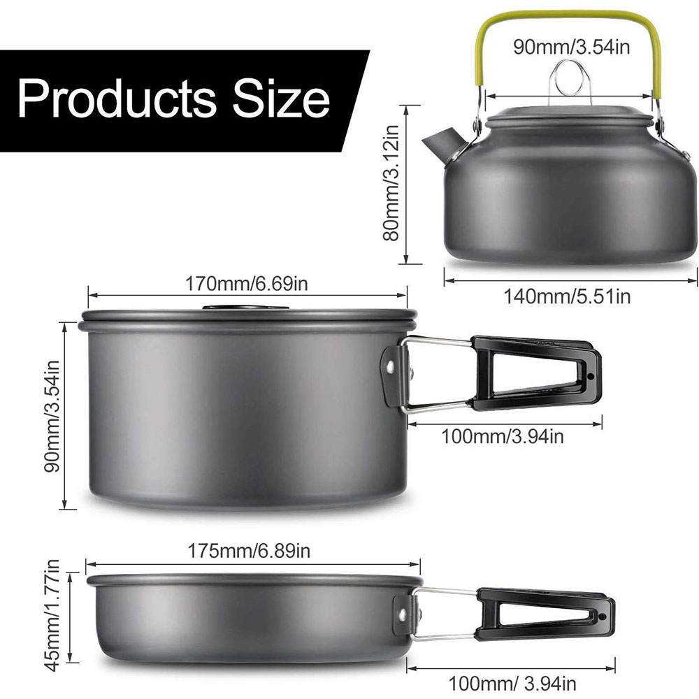 Zestaw naczyń kuchennych do bi – Camp Utensil Set recenzja i cena