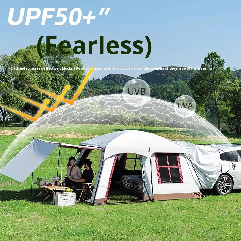 Namiot samochodowy na tylną kl – Outdoor Camping Car Tail Tent recenzja i cena