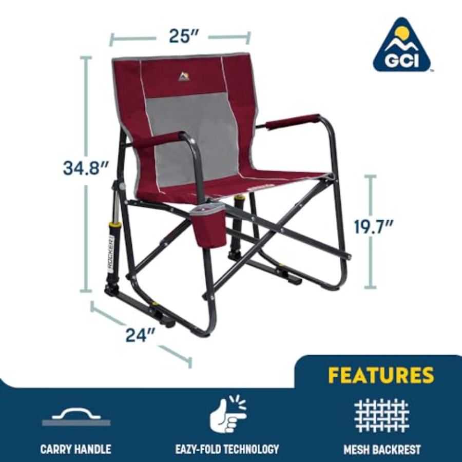 Krzesło kempingowe Freestyle R – Outdoor Camping Rocker recenzja i cena