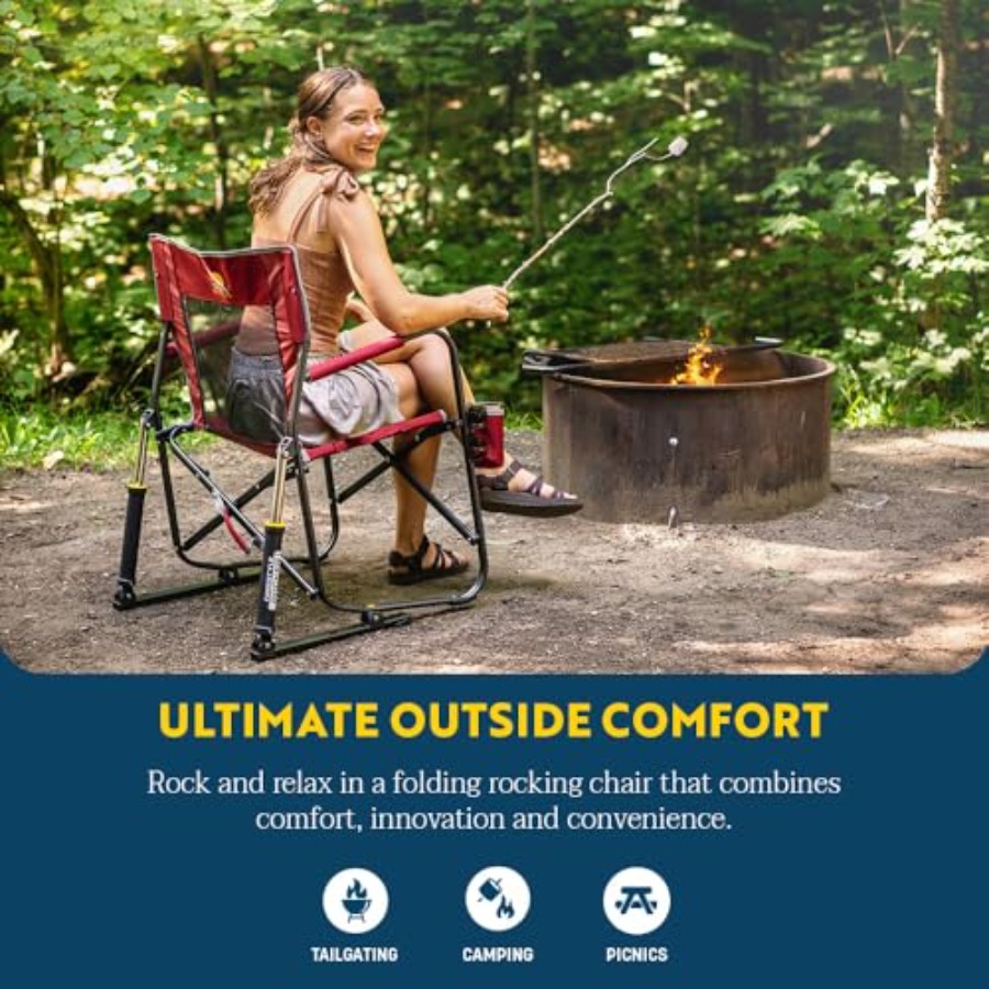 Krzesło kempingowe Freestyle R – Outdoor Camping Rocker recenzja i cena